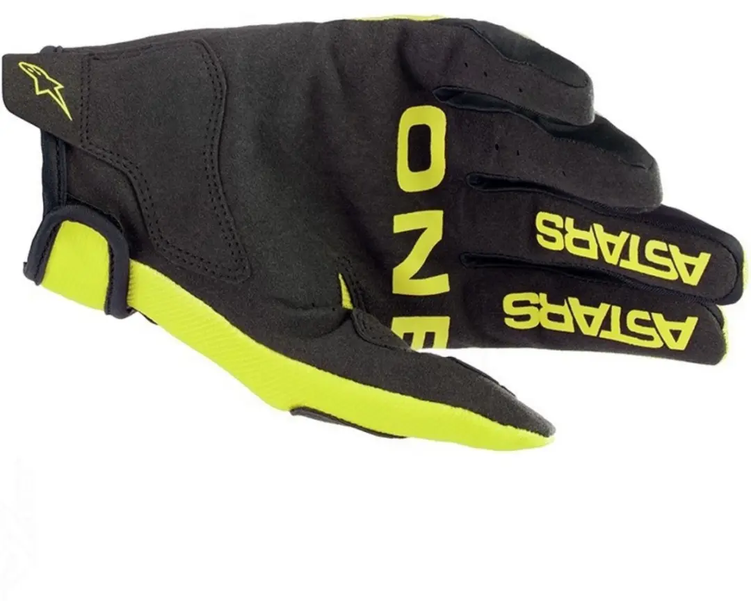 Alpinestars Youth Radar Handschoenen - Zwart/Fluo Geel XS