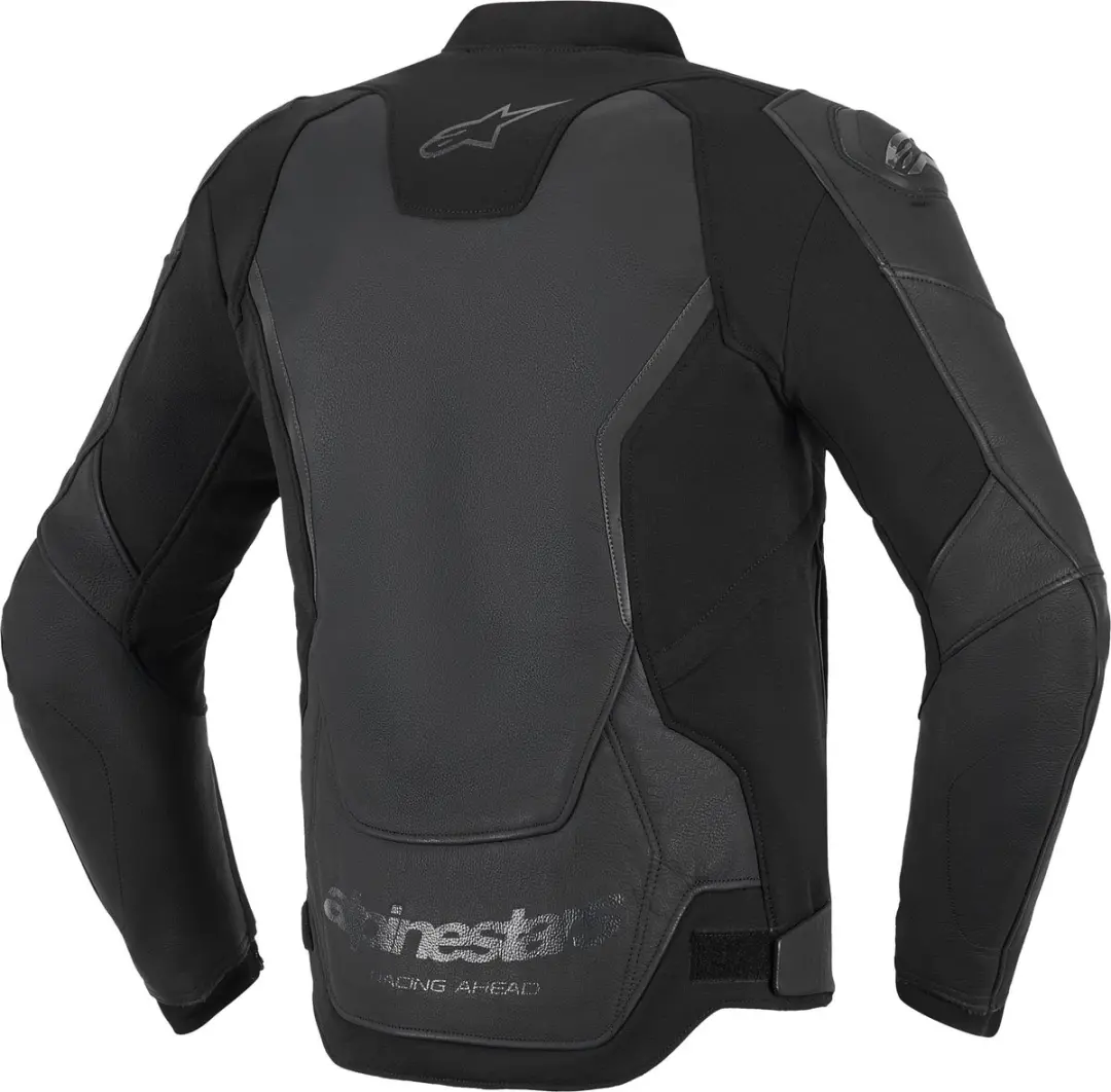 Alpinestars GP Force V2 Motorfiets Leren Jas - Zwart - Maat 50