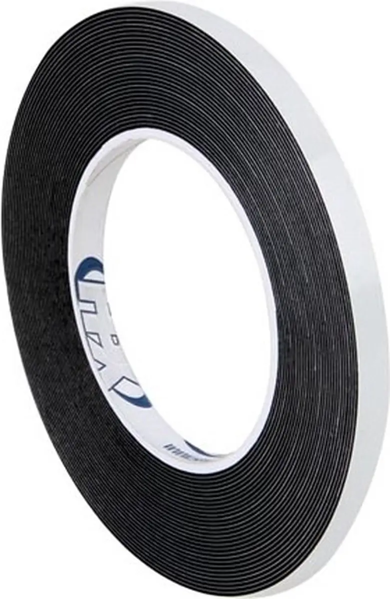HPX Dubbelzijdig Foam Tape 9mm Zwart - 10m