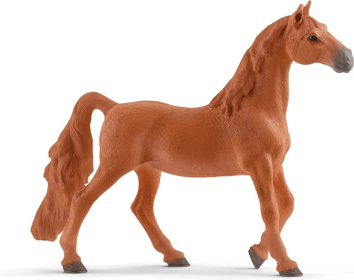 Schleich Amerikaanse Zadel Merrie - Rood