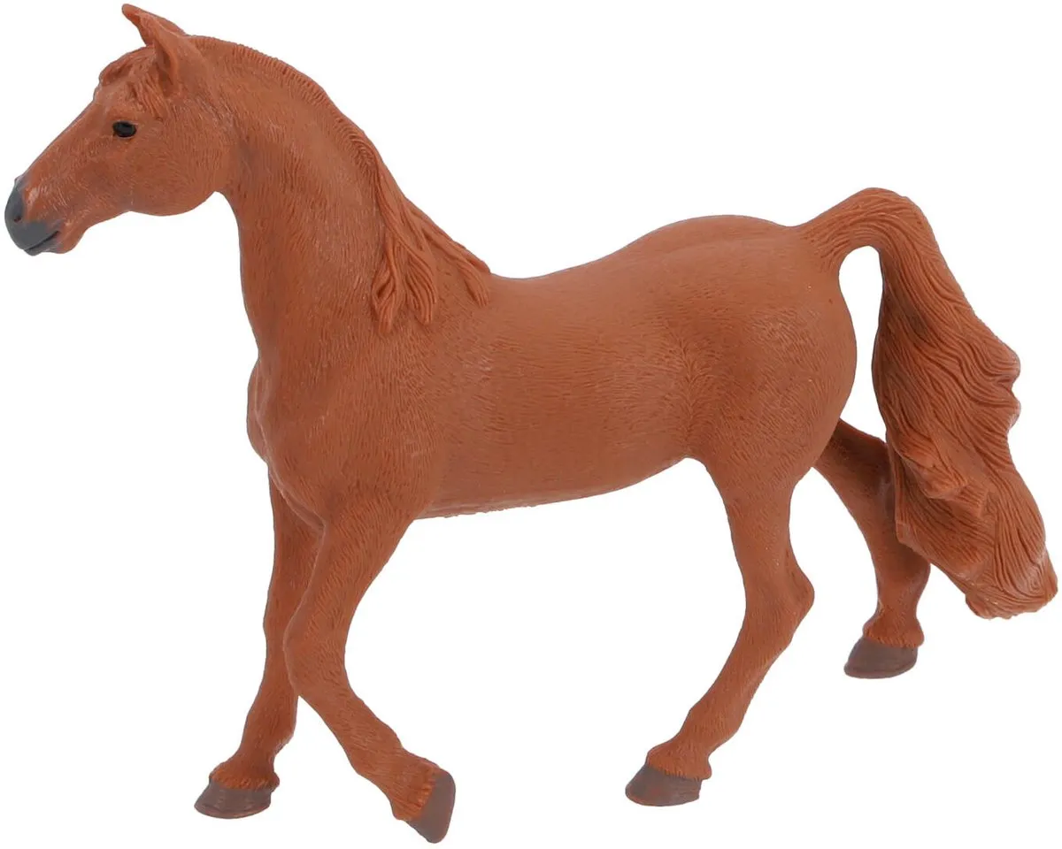 Schleich Amerikaanse Zadel Merrie - Rood