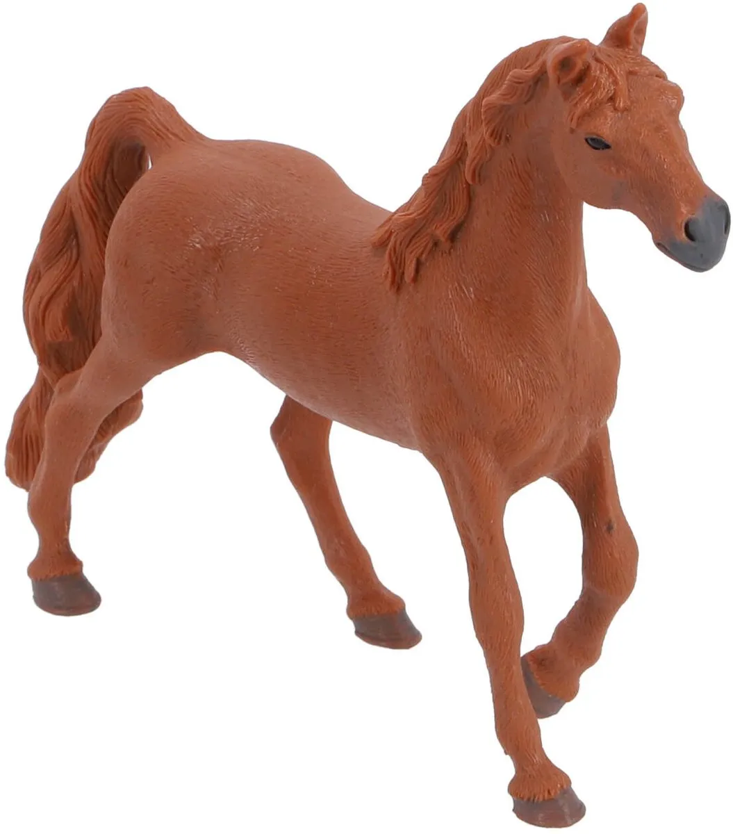 Schleich Amerikaanse Zadel Merrie - Rood
