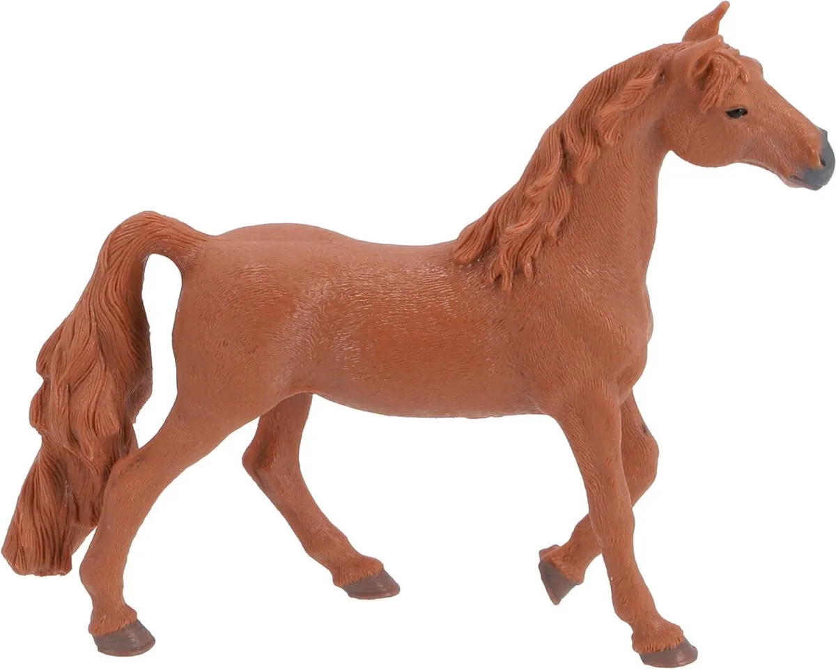 Schleich Amerikaanse Zadel Merrie - Rood