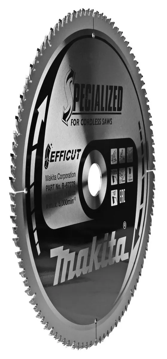 Makita Efficut B-67278 Afkortzaagblad Hout 305mm