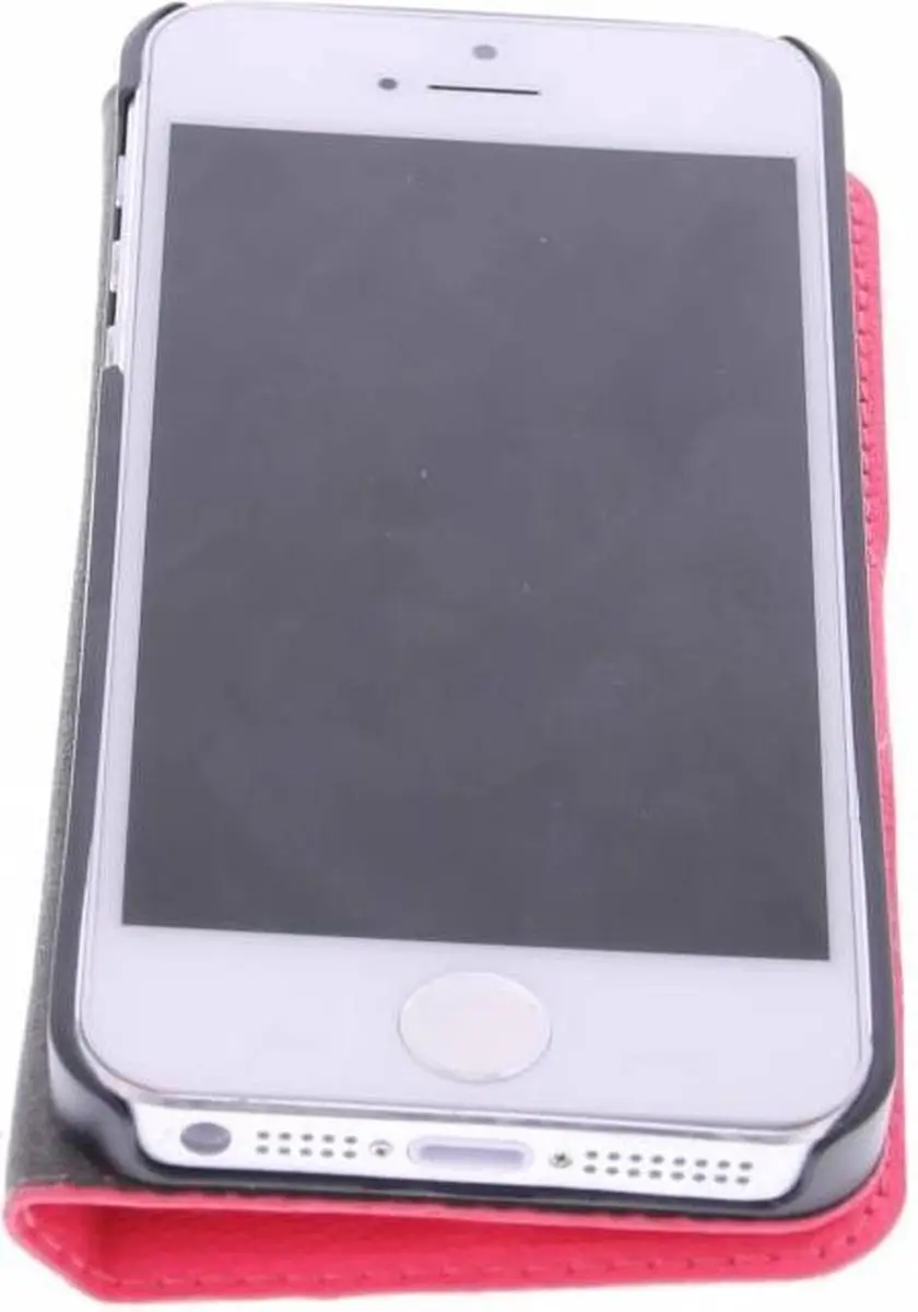 Guess iPhone 5/5s/SE Hoesje - Roze Kunstleer