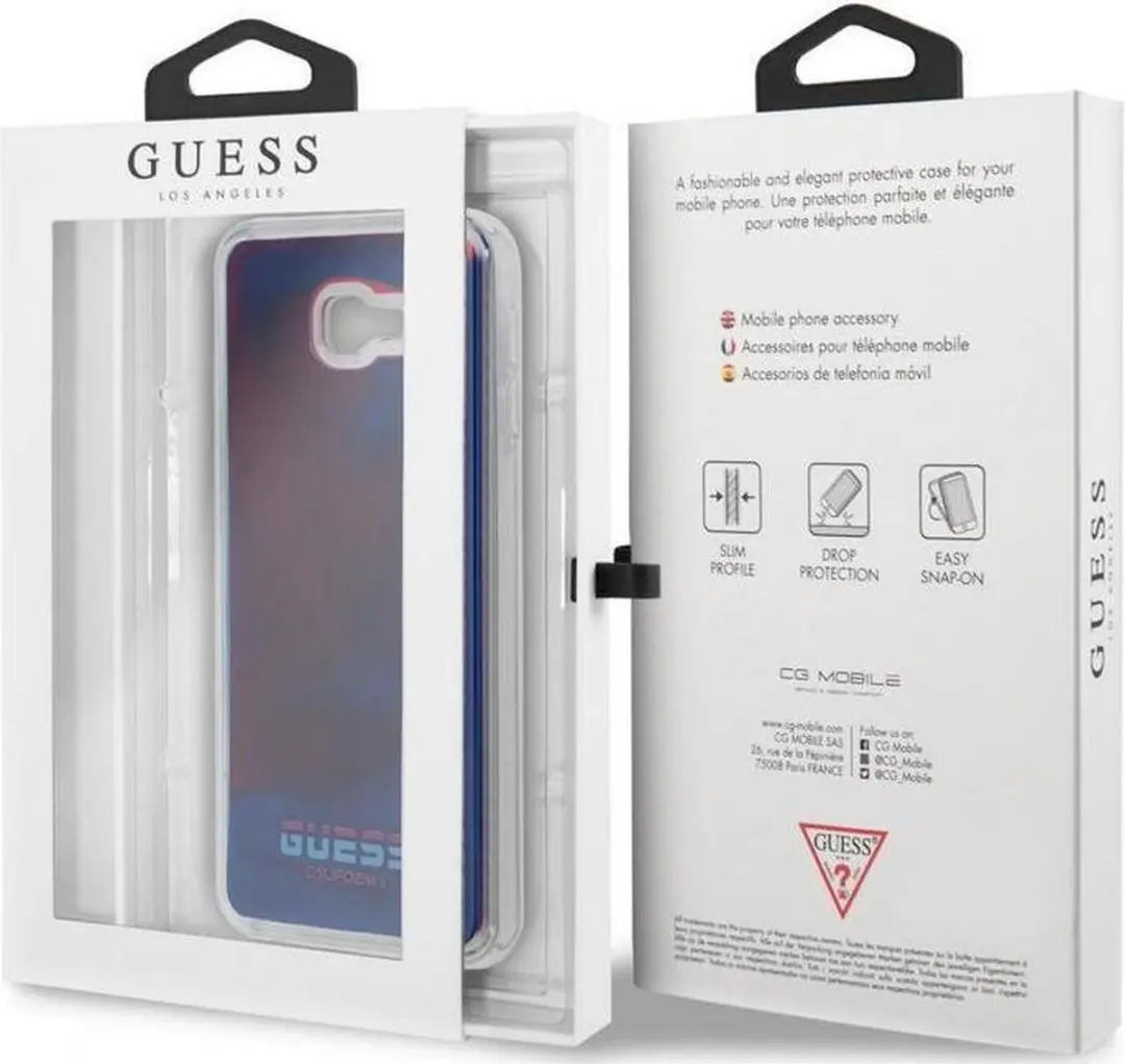 Guess Liquid Glow Back Case