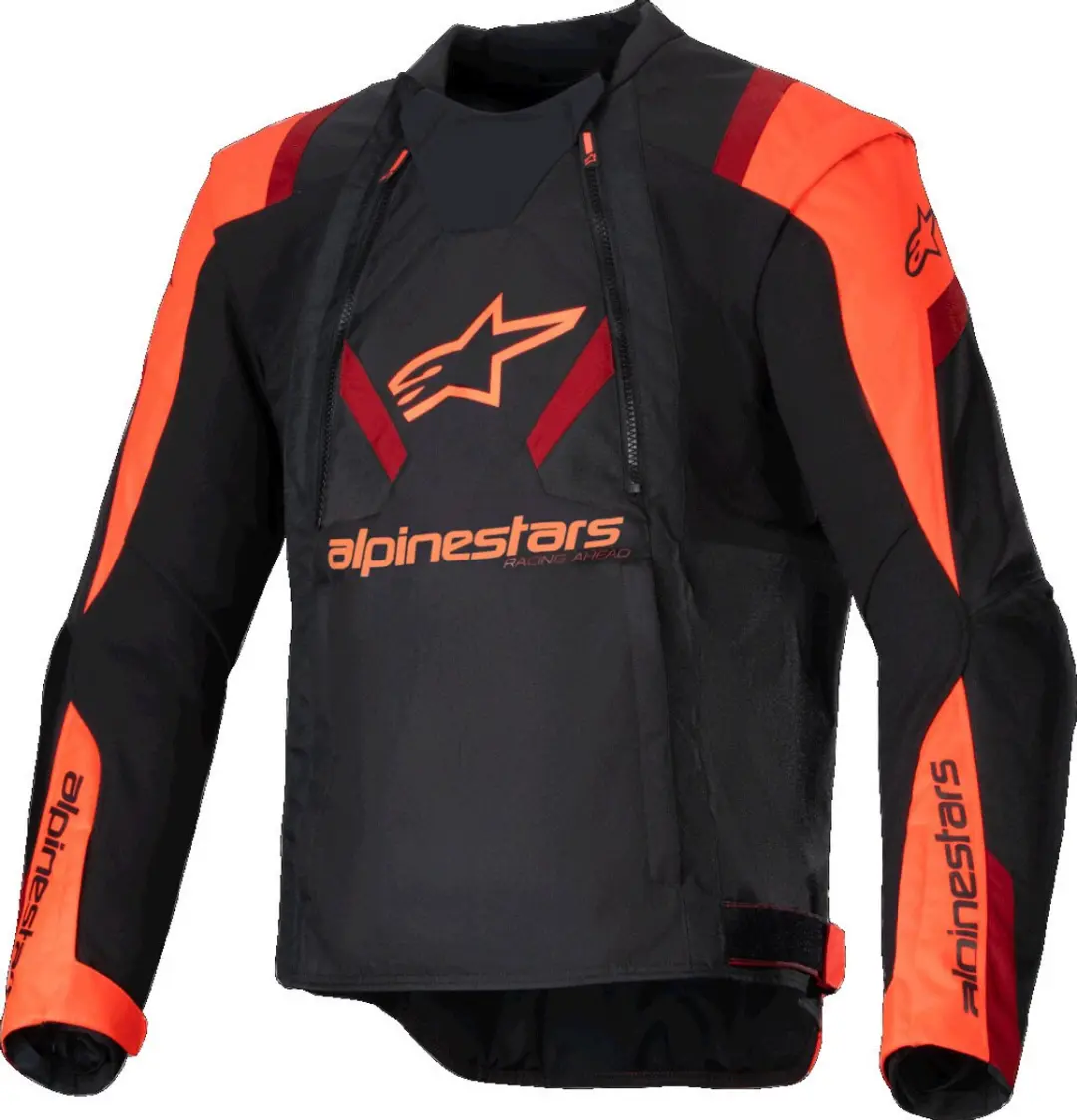 Alpinestars T-Stunt Air Motorfietsjas - Zwart/Wit L