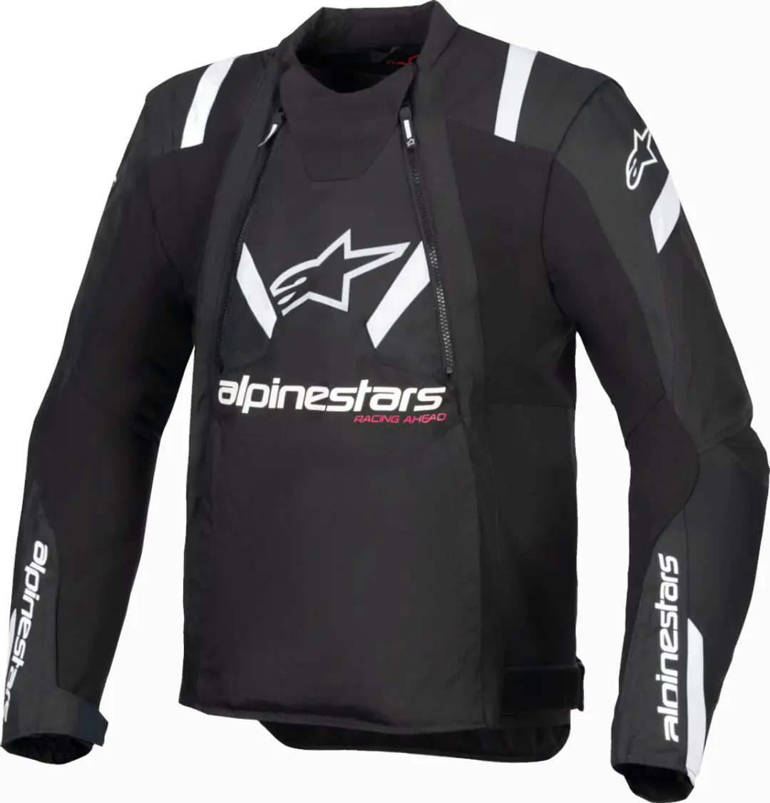 Alpinestars T-Stunt Air Motorfietsjas - Zwart/Wit L