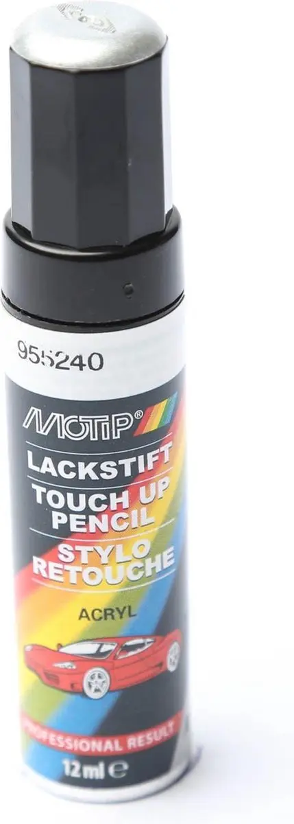 Motip 955240 Auto Lakstift Zilver Metallic 12ml