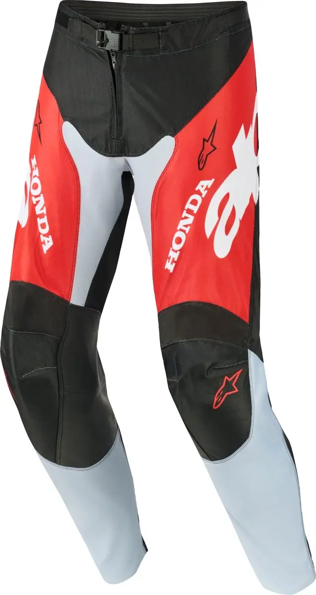 Alpinestars Honda Racer Veil Motorcrossbroek 36 - Rood/Zwart/Grijs