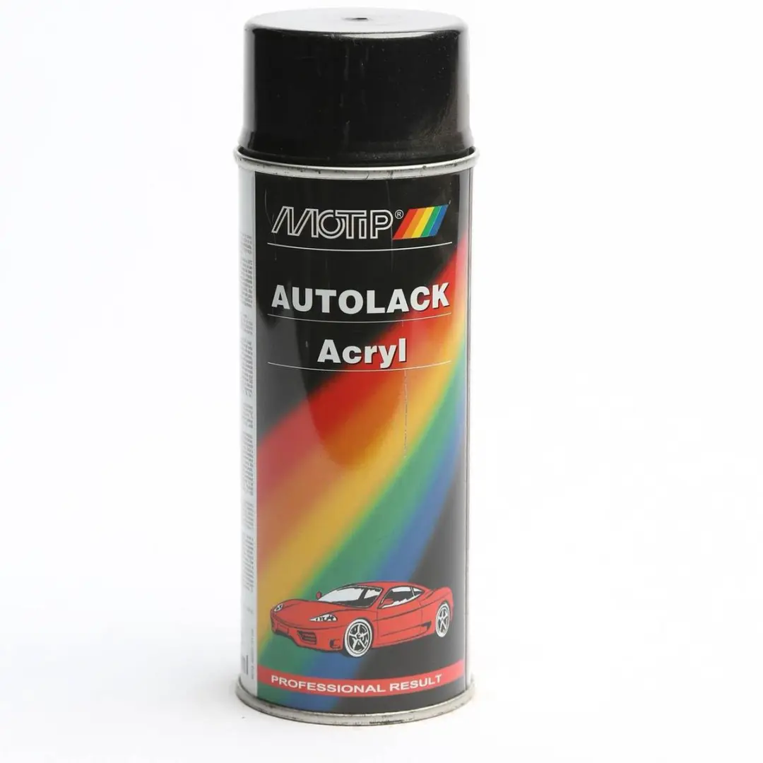 Motip Autolak Spuitbus Zwart 400ml