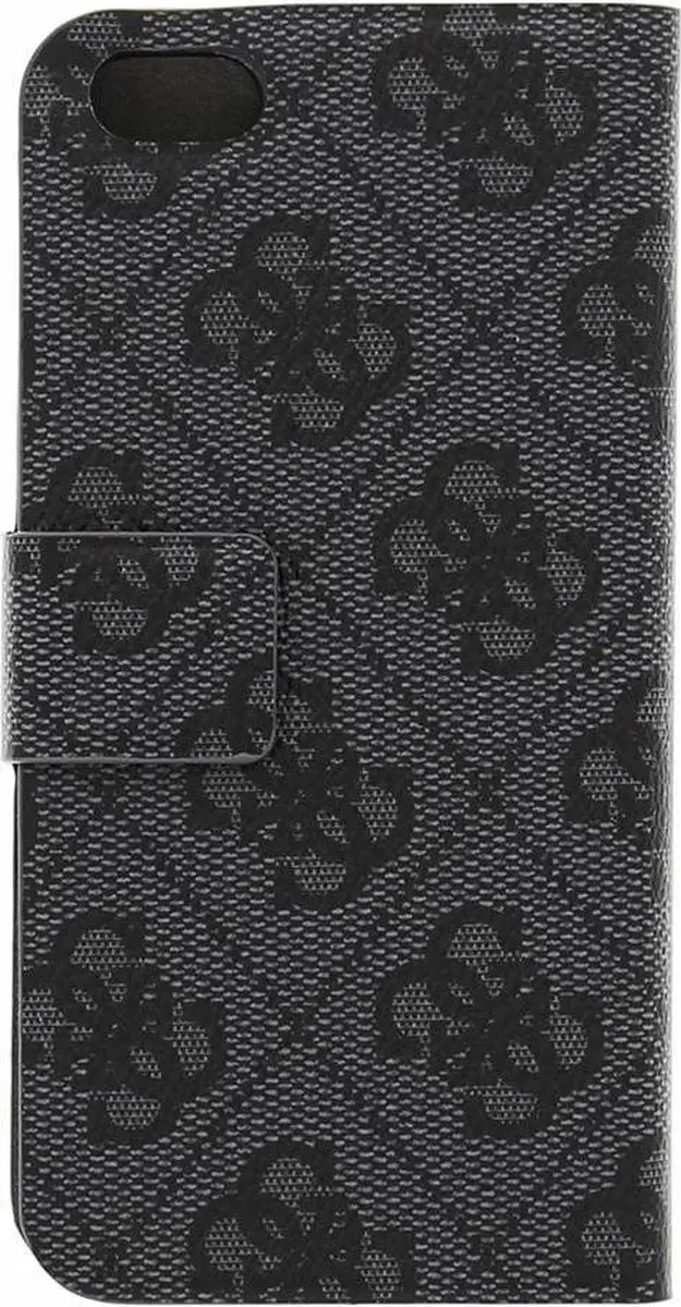 GUESS iPhone 6/6s Plus Hoesje - Grijs Kunstleer - i6P34338801