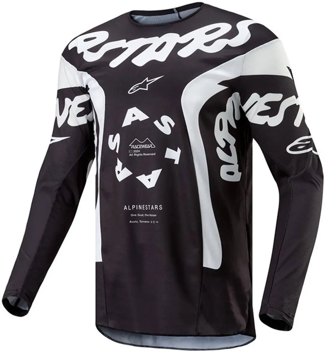 Alpinestars Racer Hana Jersey - Zwart/Wit S