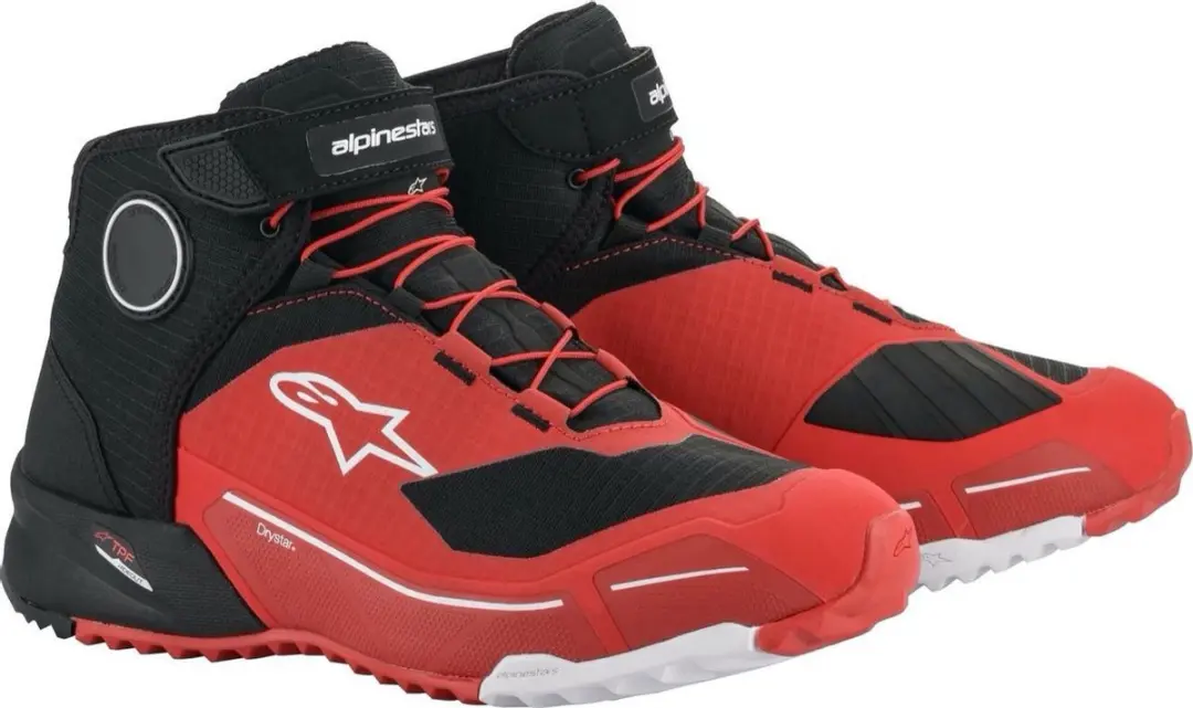 Alpinestars CR-X Drystar Rijdlaars 43 - Zwart Camo Rood