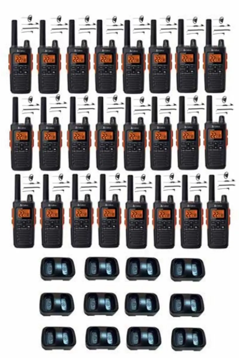 Cobra RX680 PMR446 Portofoons Set 24 Stuks