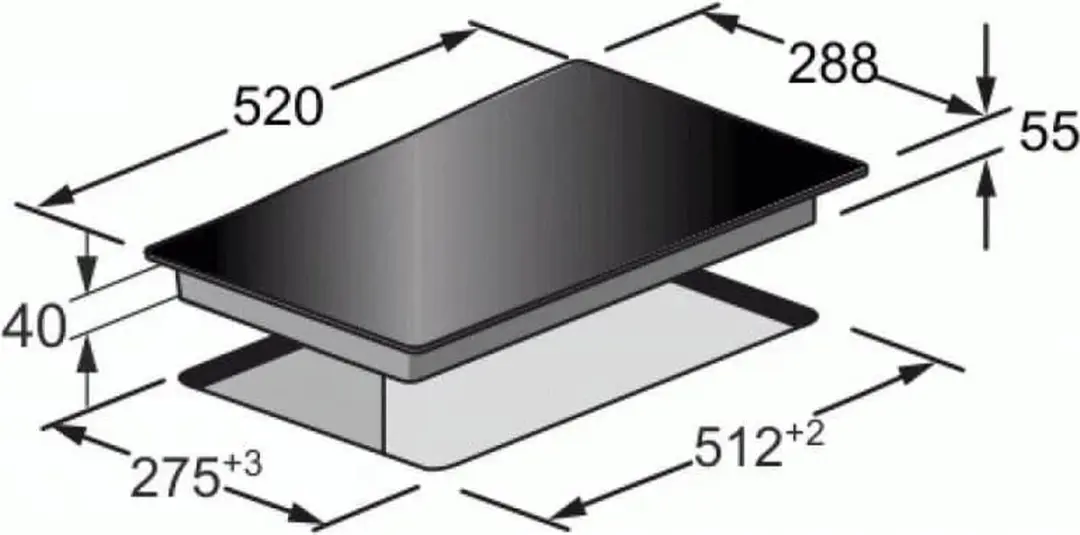 Kaiser Inductiekookplaat KCT 3726 FI W 30cm - Wit