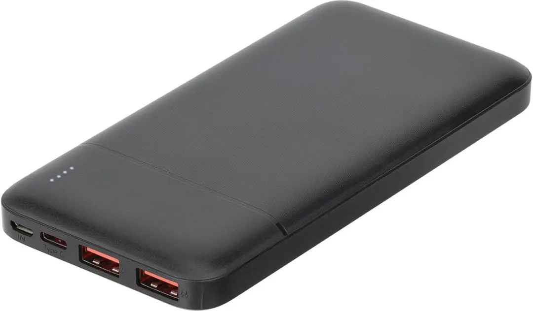 RivaCase VA2101 Powerbank 10.000mAh - 22,5W - 3x USB - Zwart