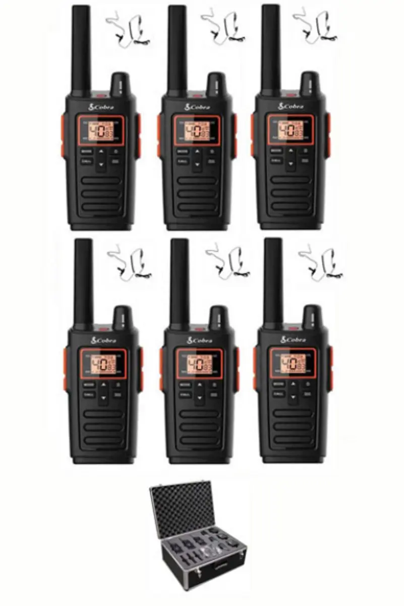 Cobra RX380 PMR446 Portofoons Set