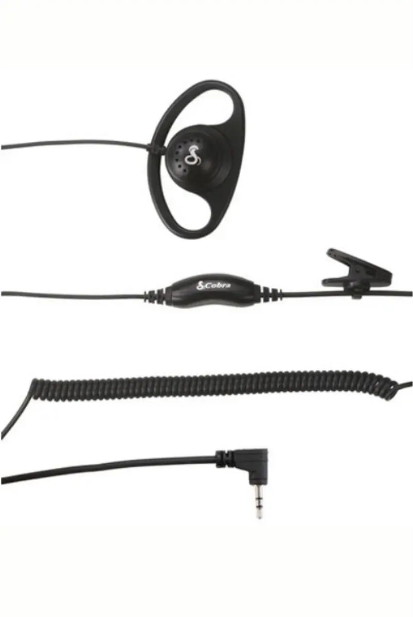 Cobra RX380 PMR446 Portofoons Set - 4 Stuks - Zwart