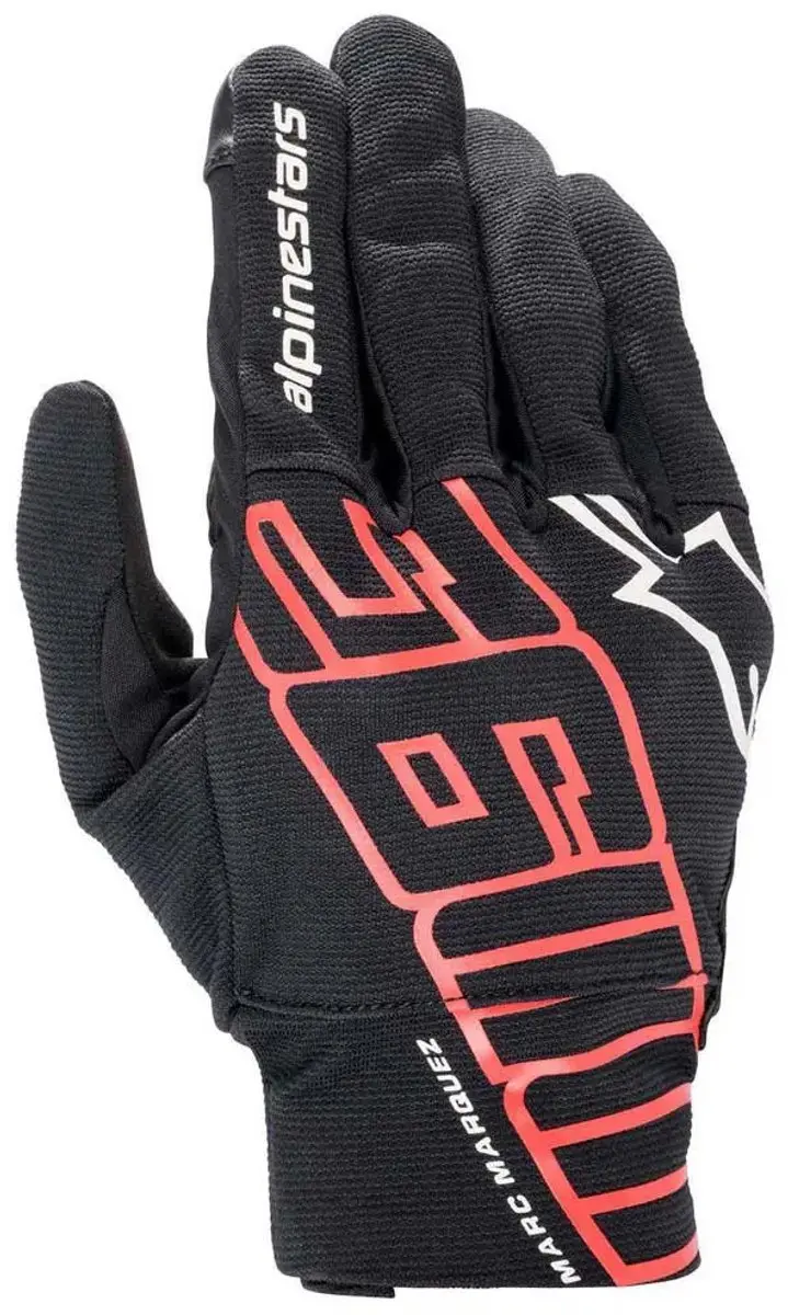 Alpinestars Aragon Handschoen - XL - Zwart/Rood