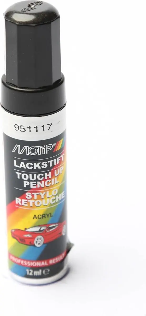 Motip 951117 Auto Lakstift Grijs Metallic 12ml