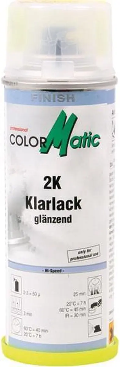 Motip ColorMatic Professional 2K Blanke Lak Hoogglans - 200ml - Meerkleurig