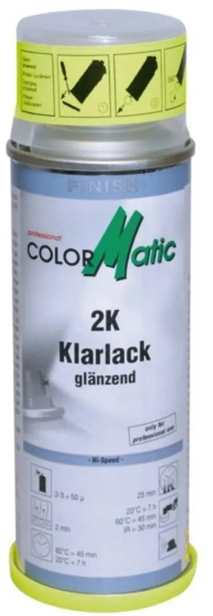 Motip ColorMatic Professional 2K Blanke Lak Hoogglans - 200ml - Meerkleurig