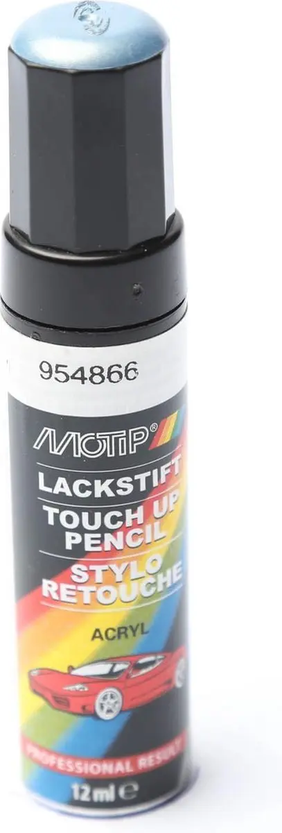 Motip Auto Lakstift Blauw Metallic 12ml
