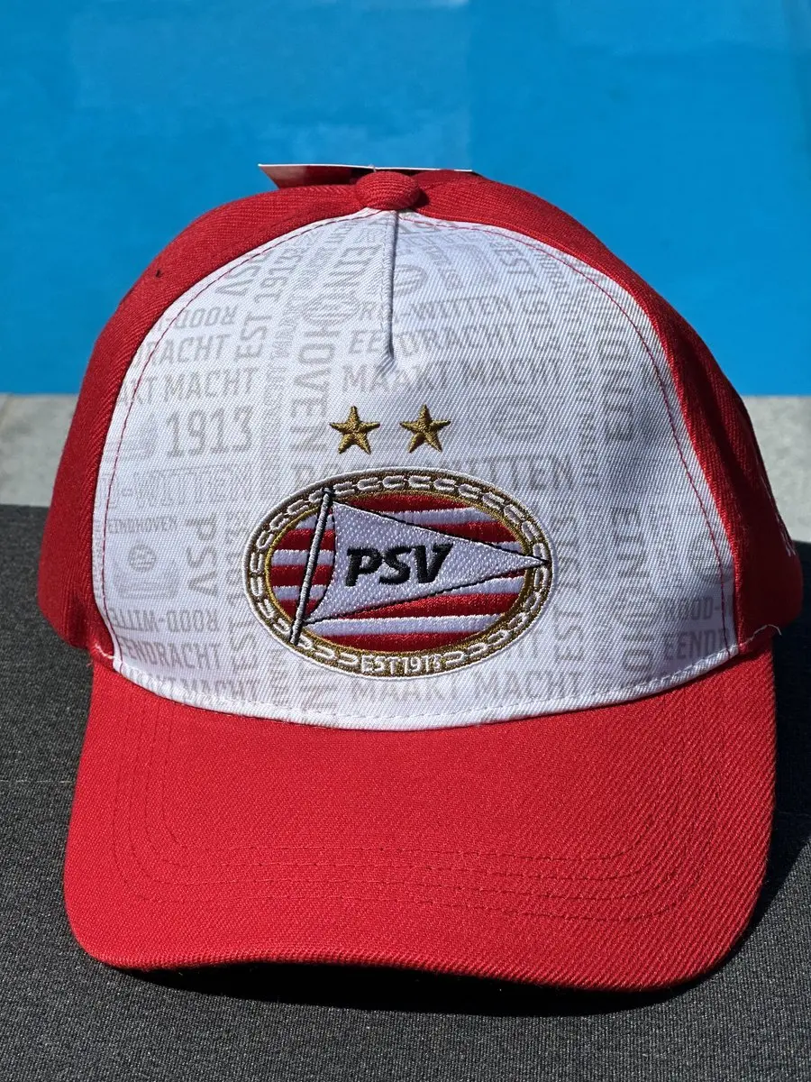 PSV Cap All Over Rood Wit JR