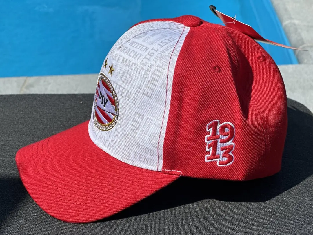 PSV Cap All Over Rood Wit JR - One Size