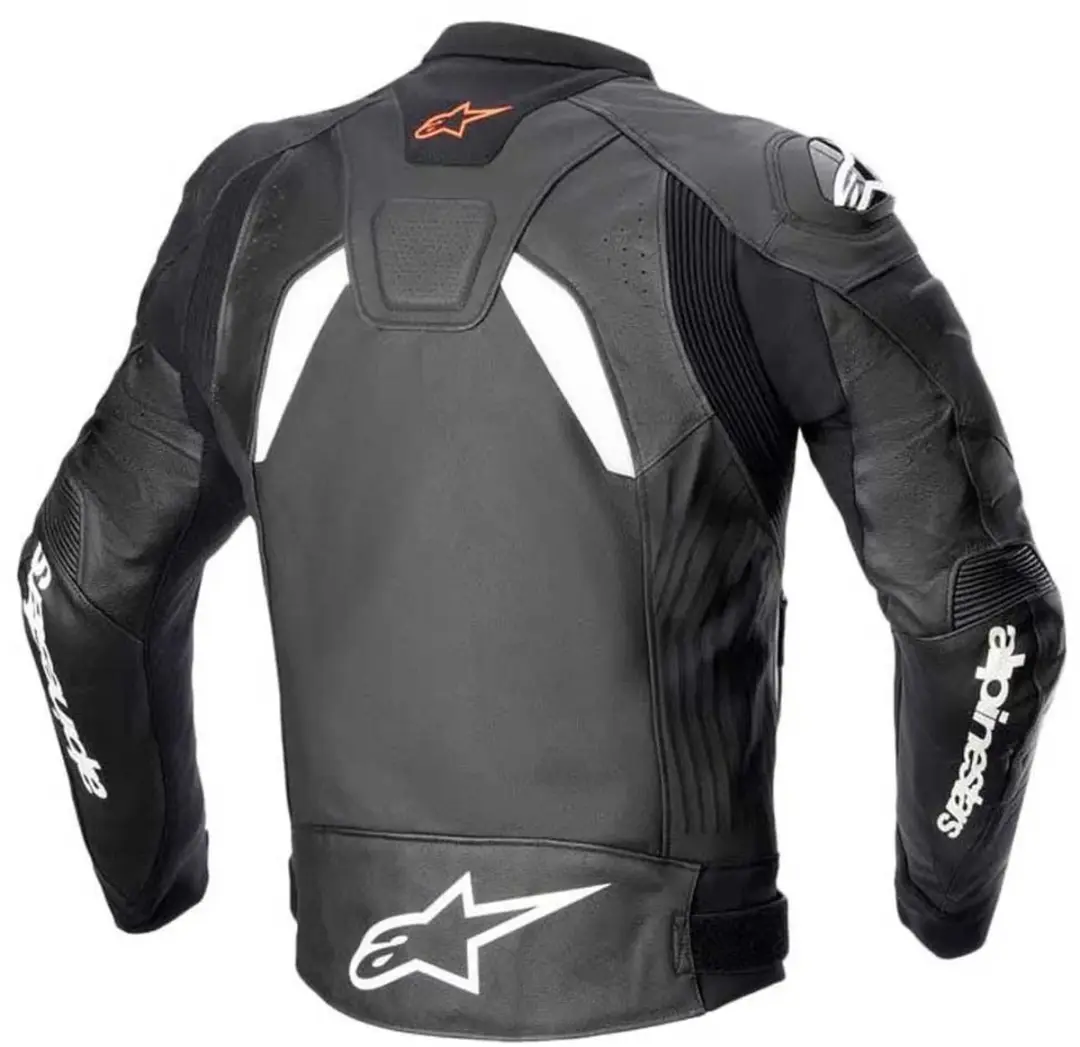 Alpinestars GP Plus V4 Leren Jas - Zwart/Wit
