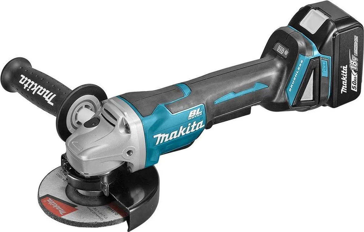 Makita DGA508RTJ Haakse Slijper 125mm