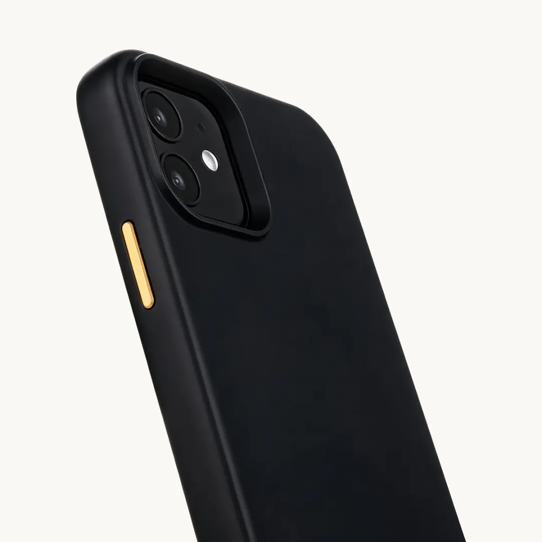 Selencia Hoesje iPhone 12 Pro/12 Rivièra Velvet Black - MagSafe
