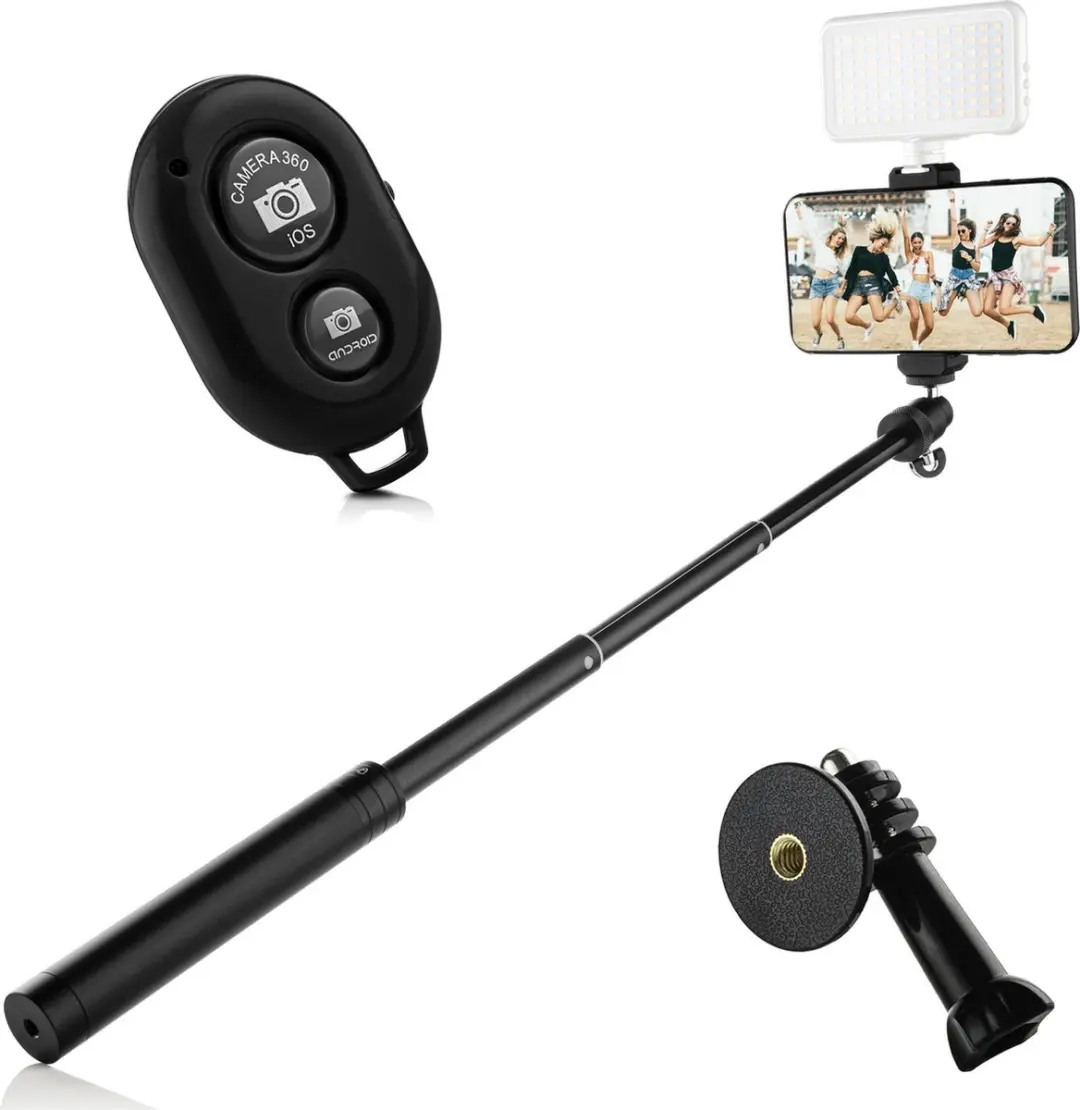 MOJOGEAR MG-22 Superstevige Selfiestick Kit