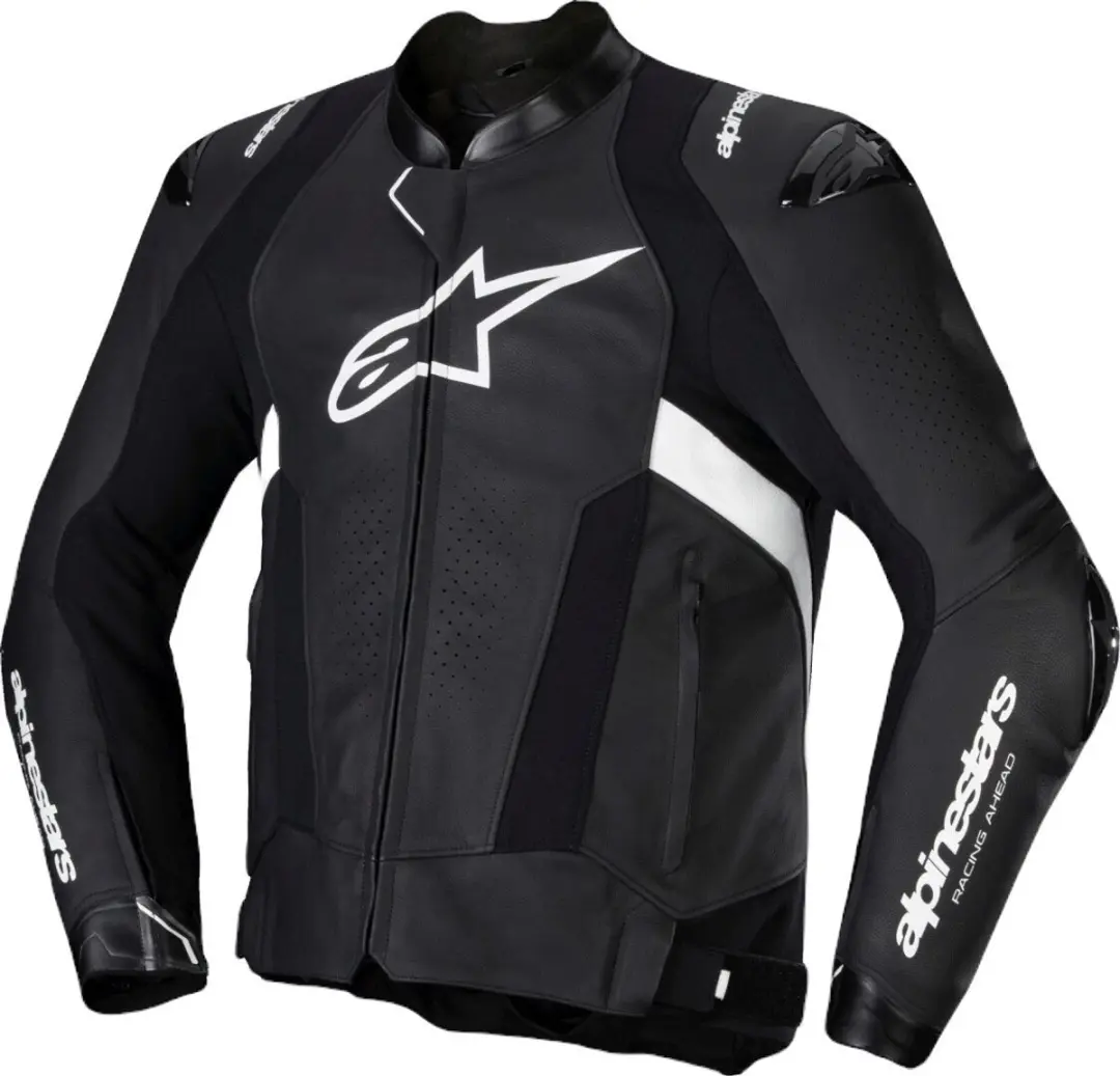 Alpinestars Missile V3 Motorfietsjas - Zwart/Wit - Maat 60