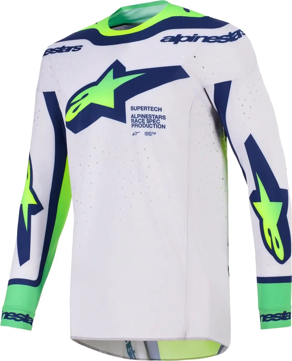 Alpinestars Supertech Vista Motorcross Trui - Donkerblauw S