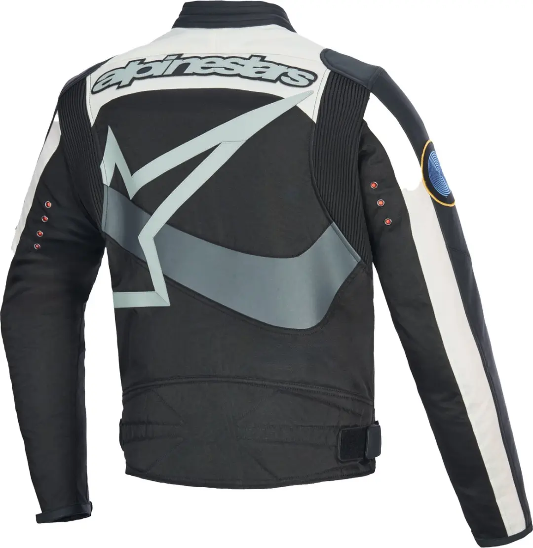 Alpinestars Idles Dames Motorjas - Zwart/wit/paars M