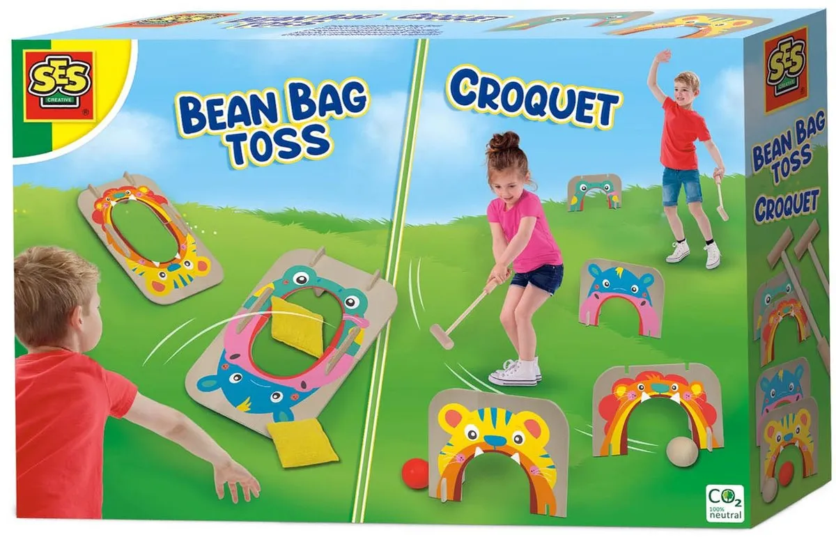 SES Creative Croquet & Pittenzak Gooien