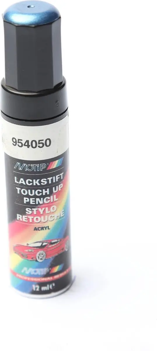 Motip 954050 Auto Lakstift Blauw Metallic 12ml