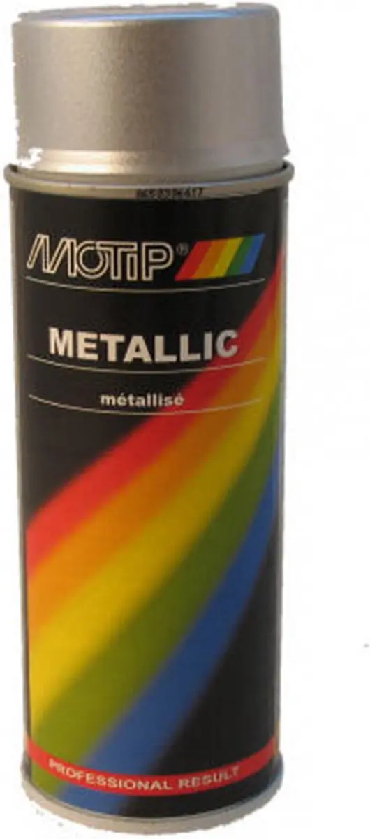 Motip Metallic Lak Zilver - 400ml
