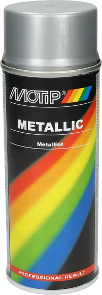 Motip Metallic Lak Zilver - 400ml