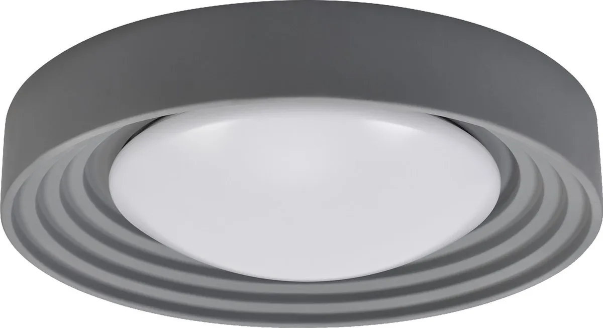 LEDVANCE Orbis Concrete Plafondlamp 24,5W 1800lm - Grijs 500mm