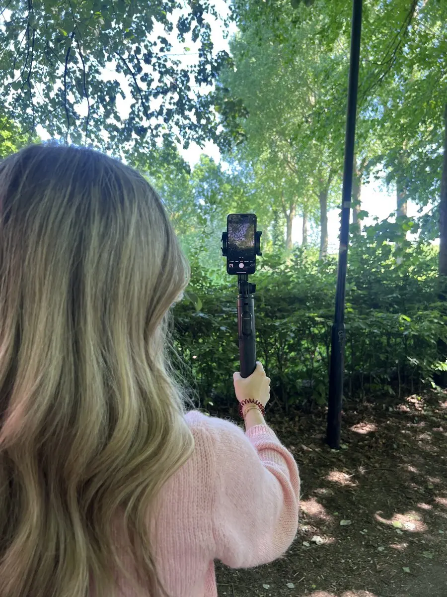 Ulanzi SK-03 Selfie Stick Statief - 160cm - Zwart