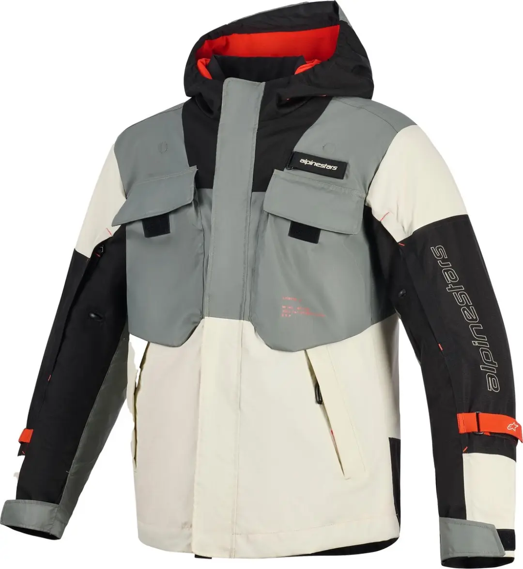 Alpinestars Mospher WP Motorjas - Grijs/Zwart - 4XL