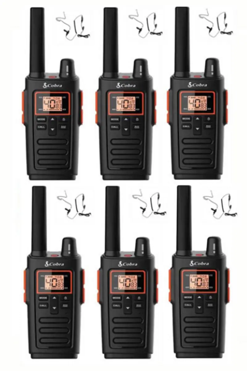 Cobra RX380 PMR446 Portofoons Set
