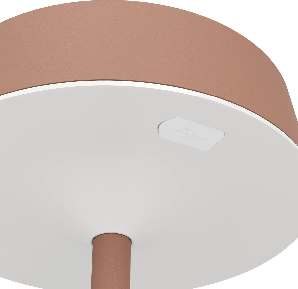 Eglo Simeri Oplaadbare Tafellamp Solar - Steenrood
