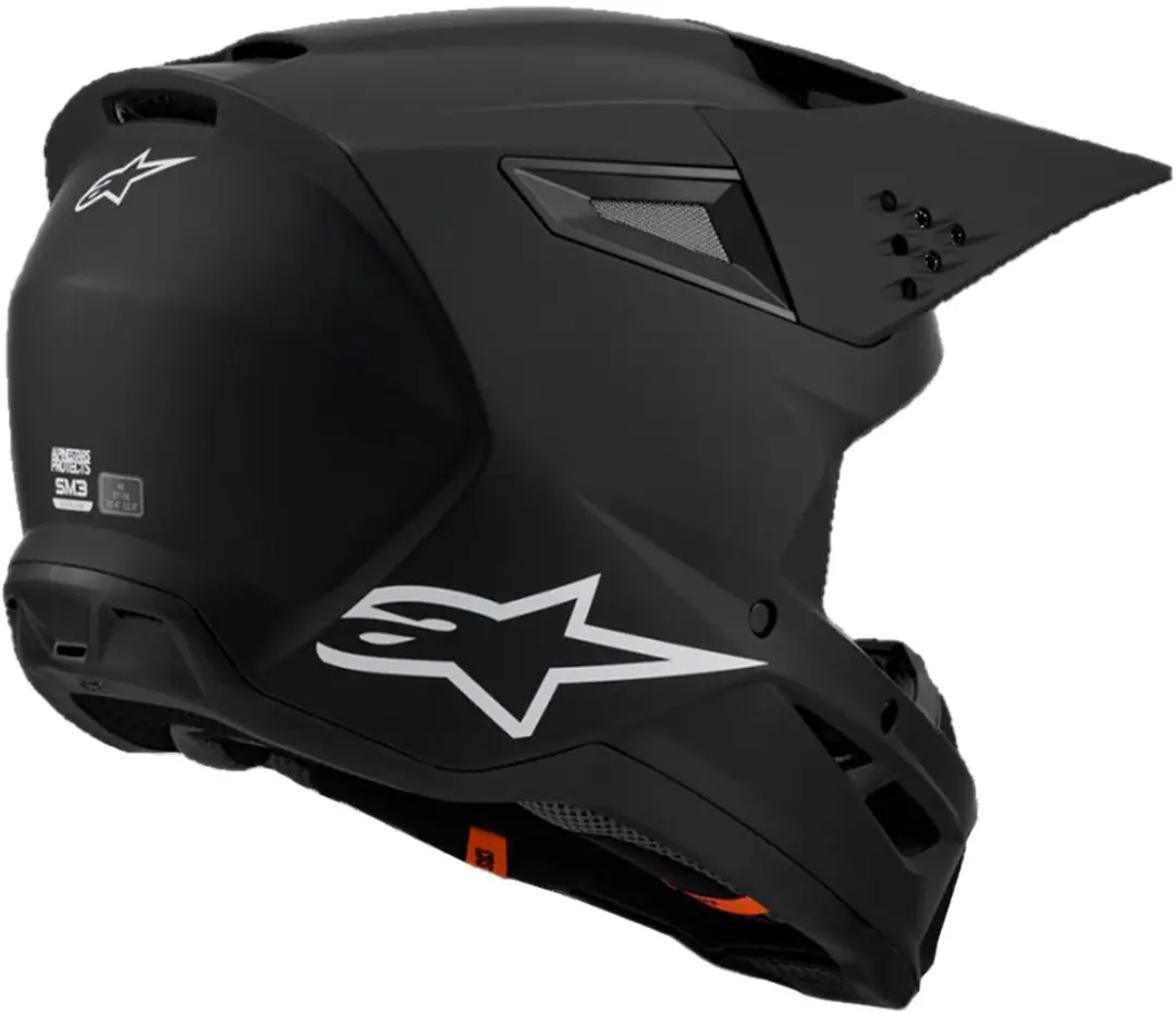Alpinestars S-M3 Crosshelm - Mat Zwart