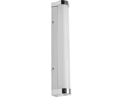 LEDVANCE ORBIS Buisspiegelwandlamp 9W 900lm - Mat Glas/Chroom - 40cm - IP44