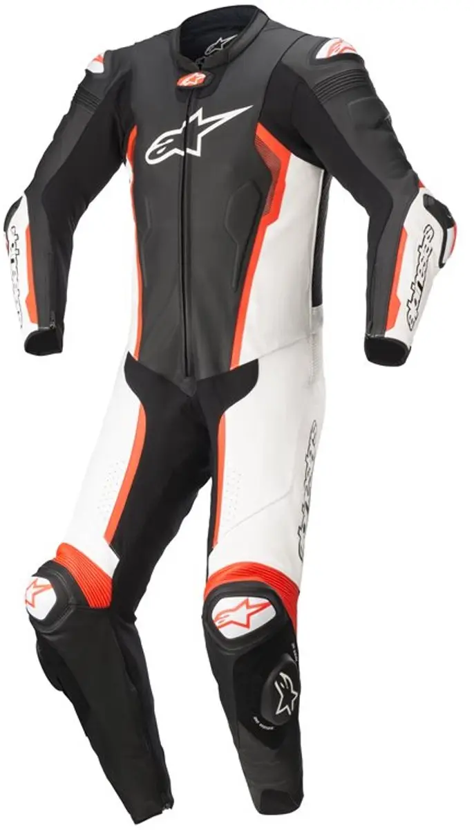 Alpinestars Missile V2 Racepak 58 - Zwart/Wit/Rood/Fluo