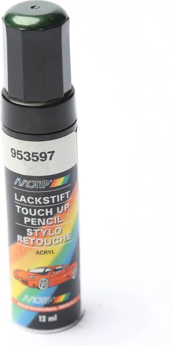 Motip 953597 Auto Lakstift Groen Metallic 12ml